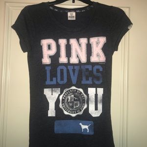grey PINK t-shirt